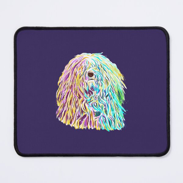 Item preview, Funny Colourful Puli Dog 	 	 designed and sold by yhcpwglr98.