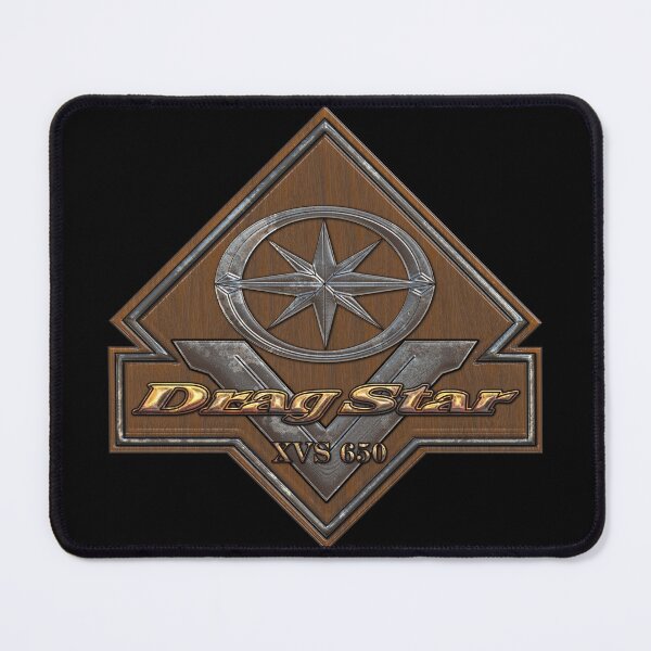Item preview, Rhombus Drag Star XVS 650 wood designed and sold by KlaraBubble.