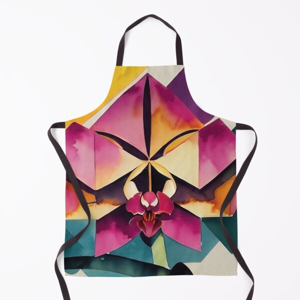 Item preview, Orquídea fresca Art Deco - Cubismo 1920 designed and sold by Wolfsee.