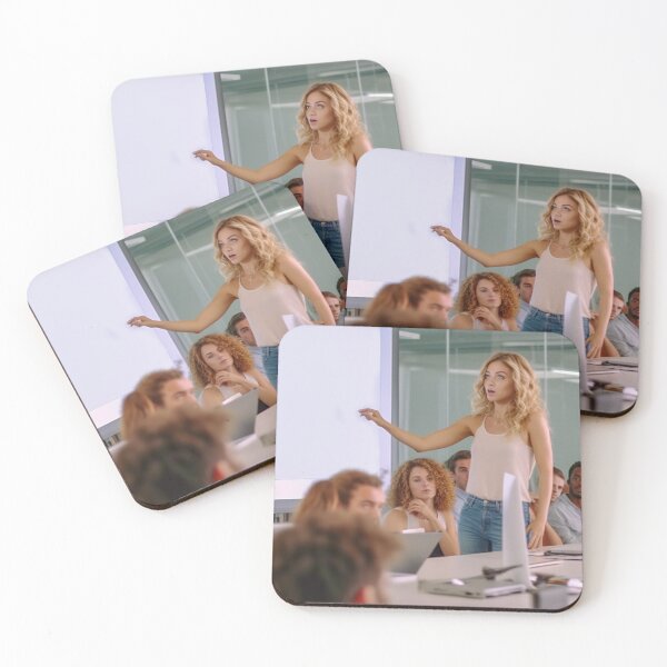 Item preview, Captivating Confidence: Empowered Woman Leading a Persuasive Presentation designed and sold by TheBrainArt.