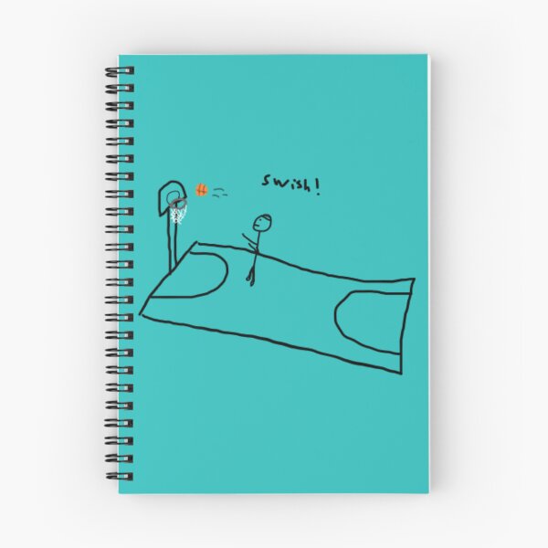 Item preview, stickman playing basketball designed and sold by Billy Peet.