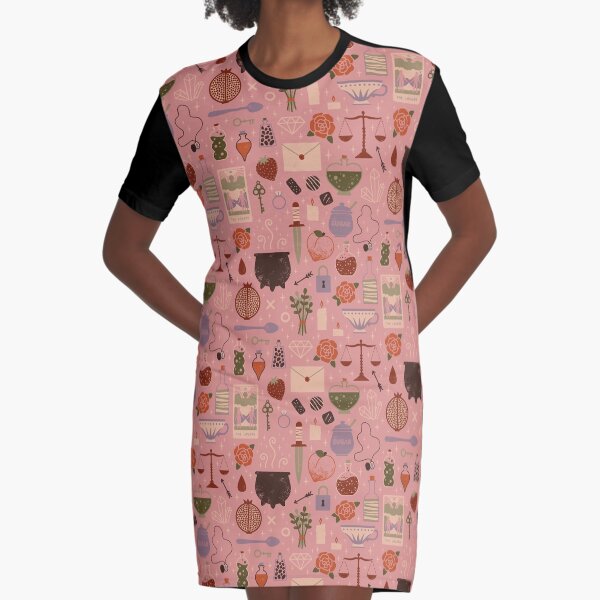 Love Potion Graphic T-Shirt Dress