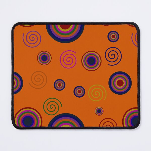 Item preview, Pride: Rainbow coloured Circles: On Orange designed and sold by TheScraggyBeard.