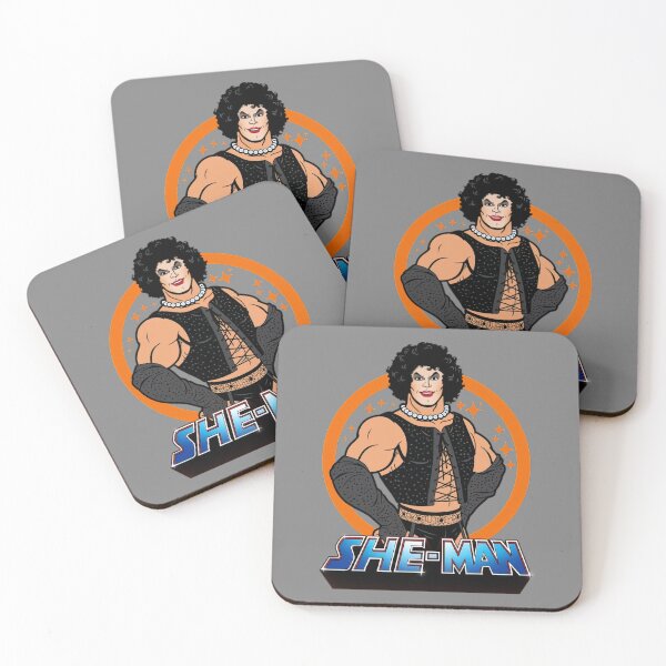 Item preview, Rocky Horror Picture Show Dr. Frankenfurter Eternian Superhero Mashup Cult Classic LGBTQ Pride designed and sold by wendydiana.