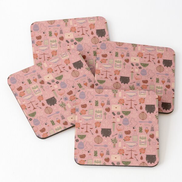 Love Potion Coasters (Set of 4)