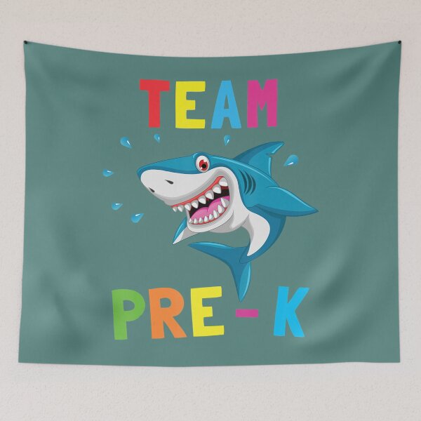 Item preview, Team Pre K Teacher Kid Mom Dad Shark 	 Back To School  	 designed and sold by zzouclllemg29.