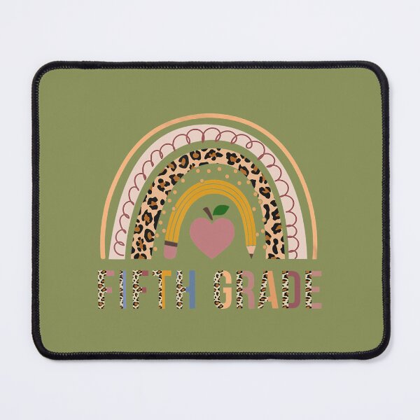 Item preview, Fifth Grade Leopard Boho Rainbow Back To School  	 designed and sold by qhosoxkgfiq0.