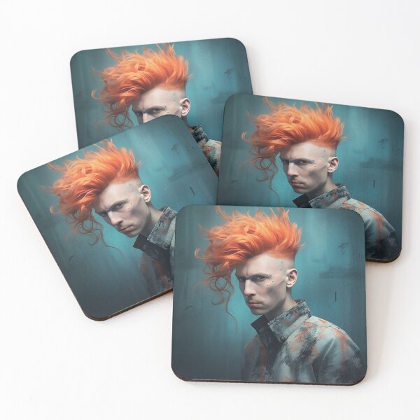 Item preview, Punk mohawk boy designed and sold by Luukartificial.