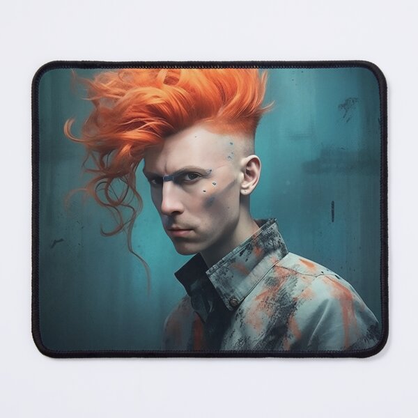 Item preview, Punk mohawk boy designed and sold by Luukartificial.
