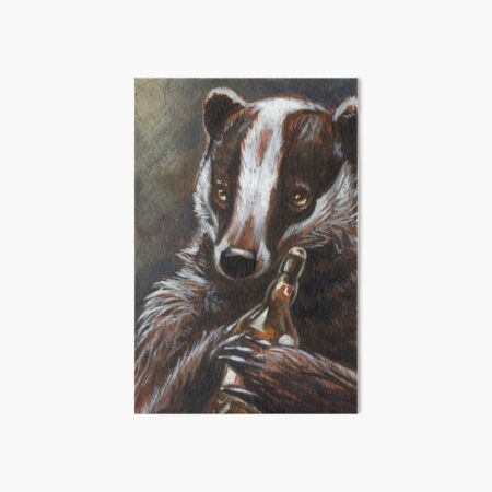 Item preview, Whiskey and Badgers designed and sold by brushandtea.