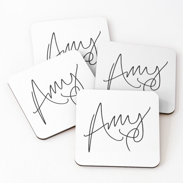 Artikelvorschau, Amy Winehouses Name entworfen und verkauft von Lion-Minard.