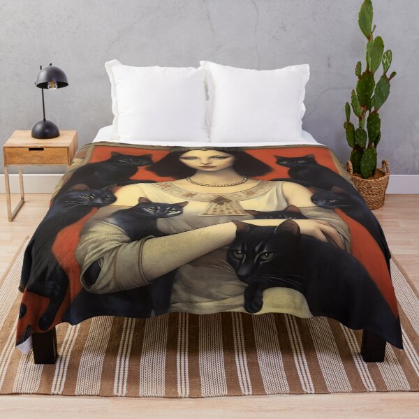 Item preview, Egyptian Cat Ladies designed and sold by KateAndersonLTD.