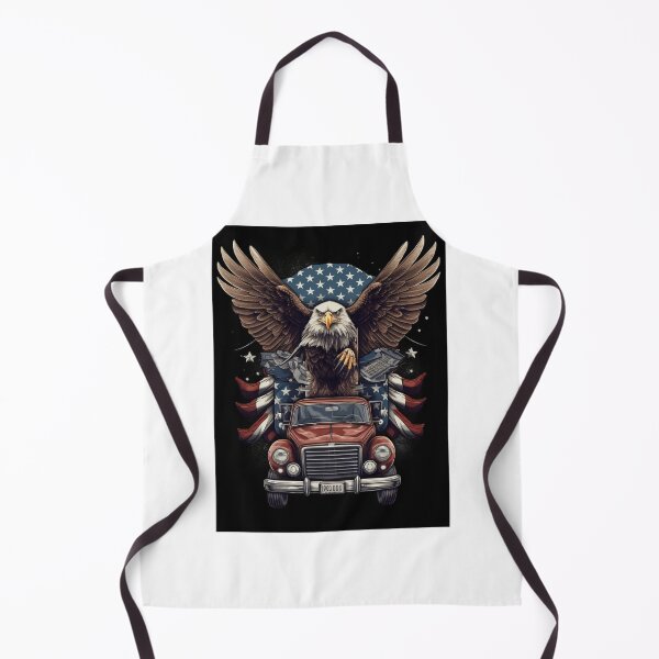 Item preview, Celebrating Independence on 4th Of July eagle flag truck designed and sold by Authentic-Merch.