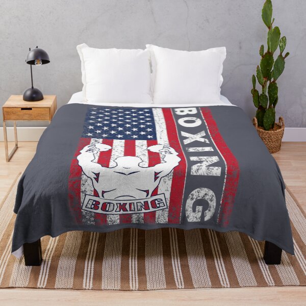 Item preview, Boxing USA American Flag Boxer, Fitness Trainer 4th Of July designed and sold by sgktvhyc96.