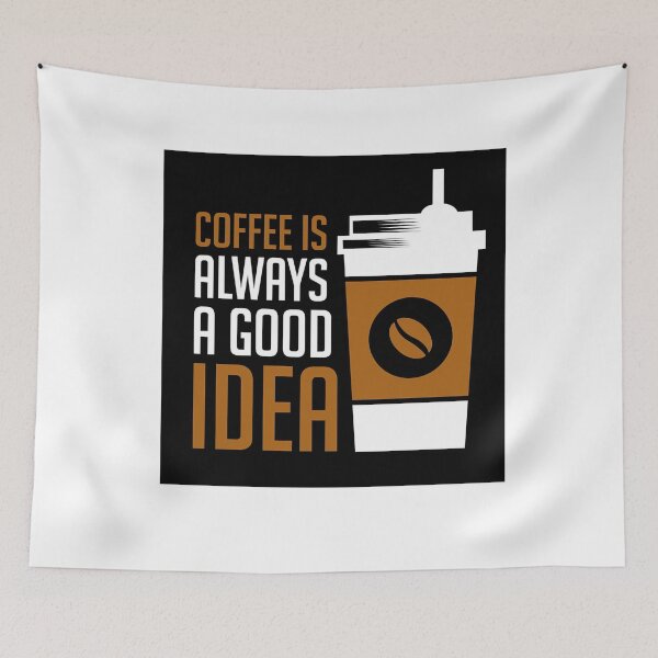 Item preview, Coffee lovers shirt, Coffee is always a good idea designed and sold by Impulsshop.