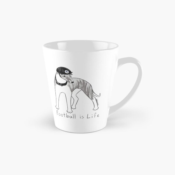 Item preview, Football is Life funny dog designed and sold by gwynethingcleop.