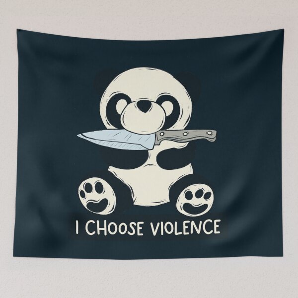 Item preview, I choose violence    designed and sold by SevenAitken.