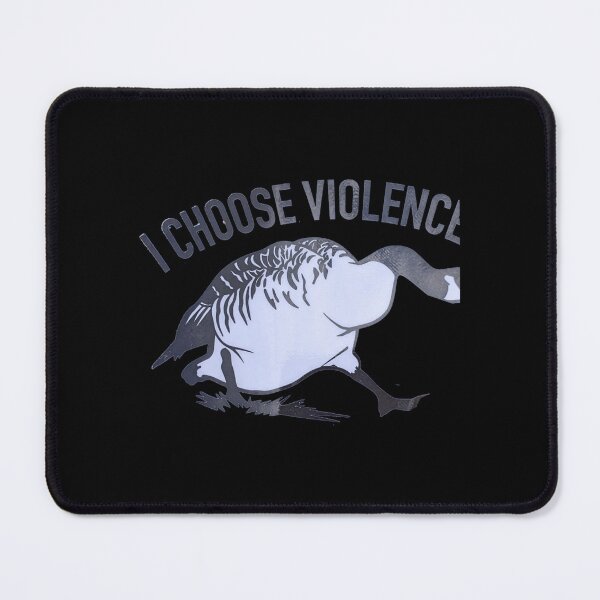 Item preview, I Choose Violence Duck designed and sold by SevenAitken.