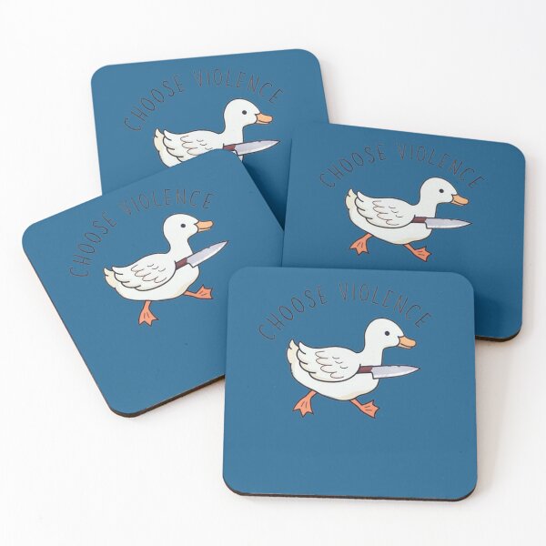 Item preview, I Choose Violence Duck   designed and sold by SevenAitken.