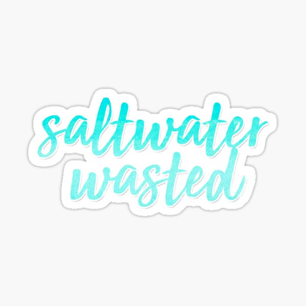 Artikel-Vorschau von Salzwasser verschwendet (blau), designt und verkauft von haunterie.