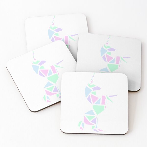 Item preview, Unicorn pastel colour geomatric designed and sold by Tortoon13.