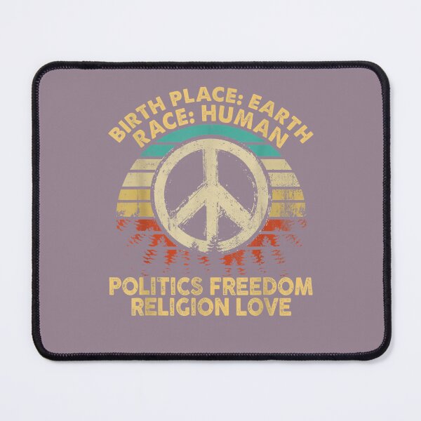 Item preview, Birth Place Earth Race Human Politics Freedom Religion Love designed and sold by vpwgrnlck62.