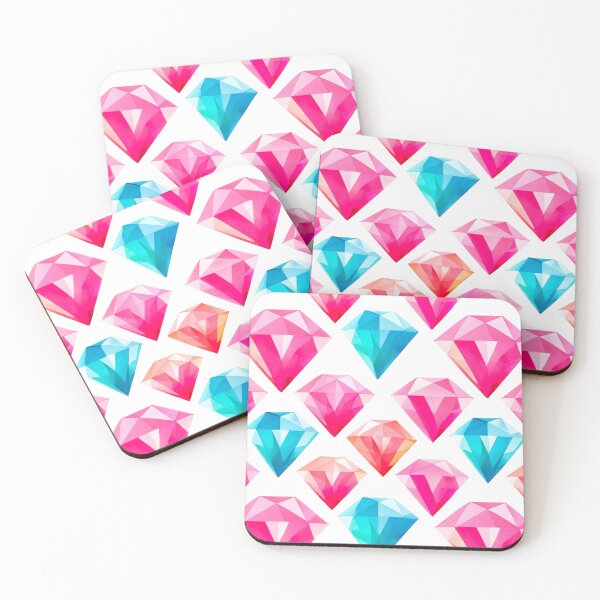 Item preview, Watercolour Diamond Seamless Pattern designed and sold by PatternStudios.