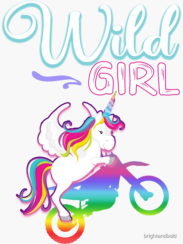 Girl riding hotsell unicorn bike