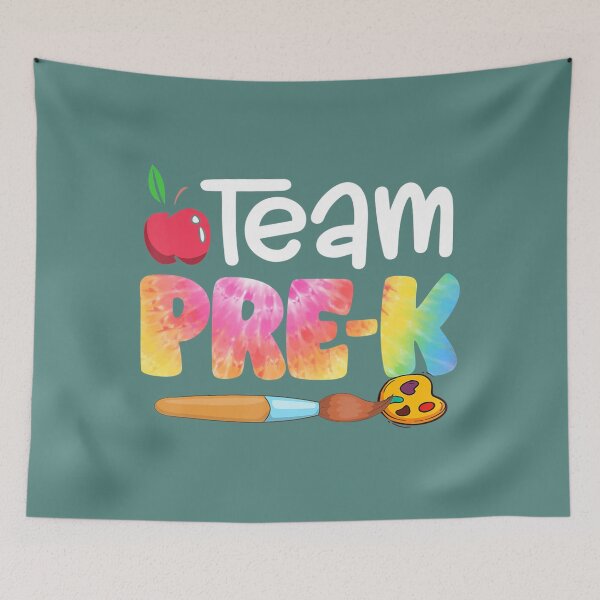 Item preview, Team Pre-K Back To School Tie Dye Teacher 	 	 Kids 	 	 designed and sold by zzouclllemg29.