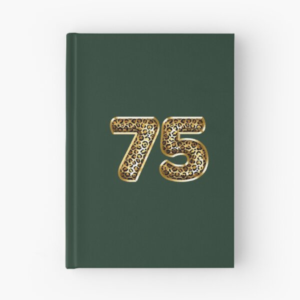 Item preview, 75th Birthday 	 Leopard Animal Print Seventy Five 	 	 designed and sold by wgfsmyrq82.