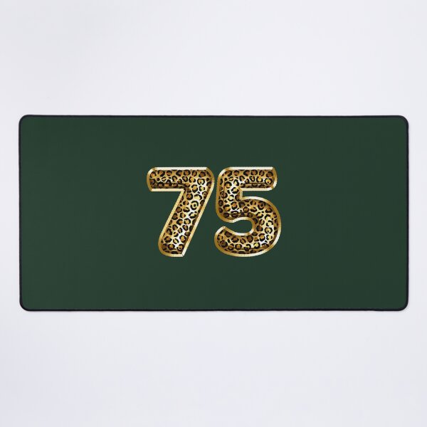 Item preview, 75th Birthday 	 Leopard Animal Print Seventy Five 	 	 designed and sold by wgfsmyrq82.