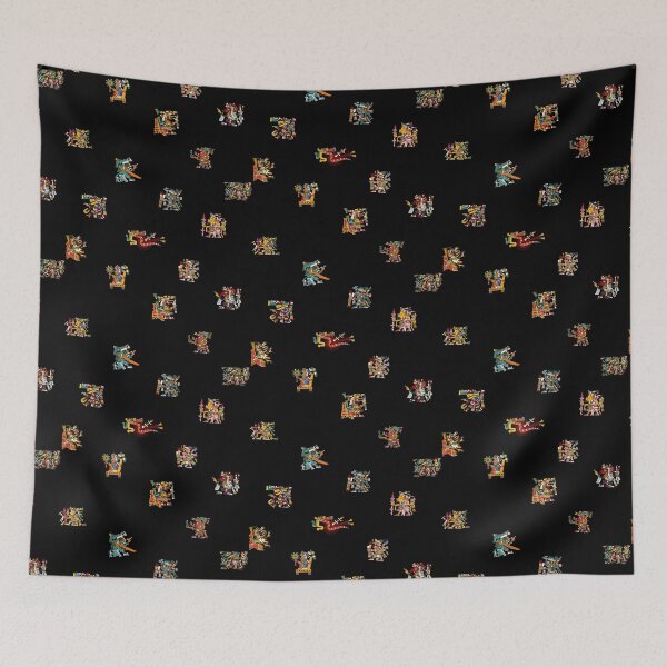 Item preview, Aztec Pantheon in Colourful Pattern designed and sold by kernowerno.