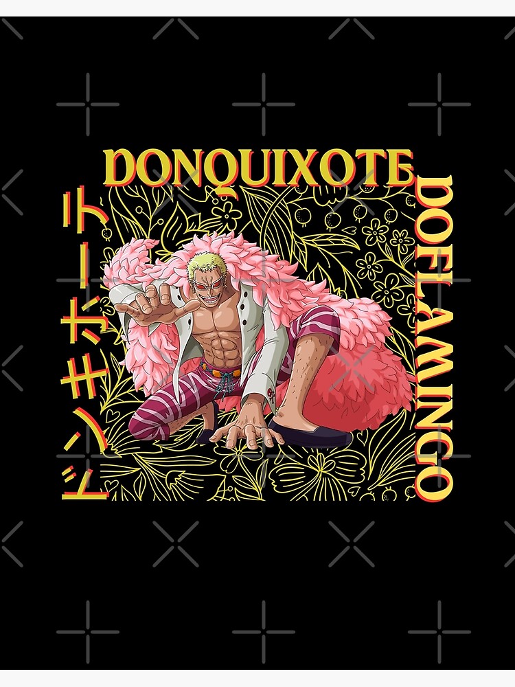 DONQUIXOTE DOFLAMINGO ONE PIECE Sticker for Sale by allwhatiwant4