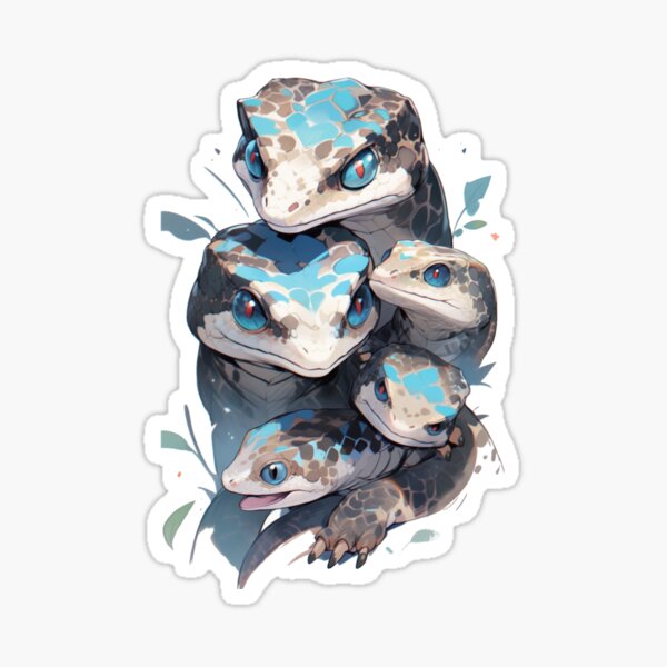 Item preview, Blue Tongue skinks - Reptiles! designed and sold by HydraDreams.