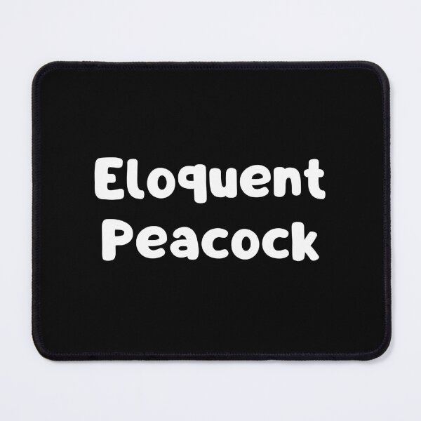 Item preview, Eloquent Peacock designed and sold by bettercolors.