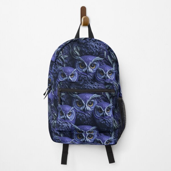 Item preview, Whispers of Lavender: Owls in a Mesmerising Op Art Tapestry designed and sold by AmazingLab.