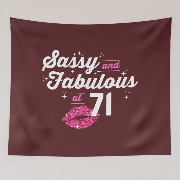 Item preview, Fabulous at 71 Year Old 	 71st Birthday Chapter 71 	 	 designed and sold by hmzrkojq51.