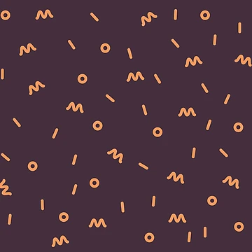 Artwork thumbnail, Letters Pattern - Burgundy by InfinityPattern