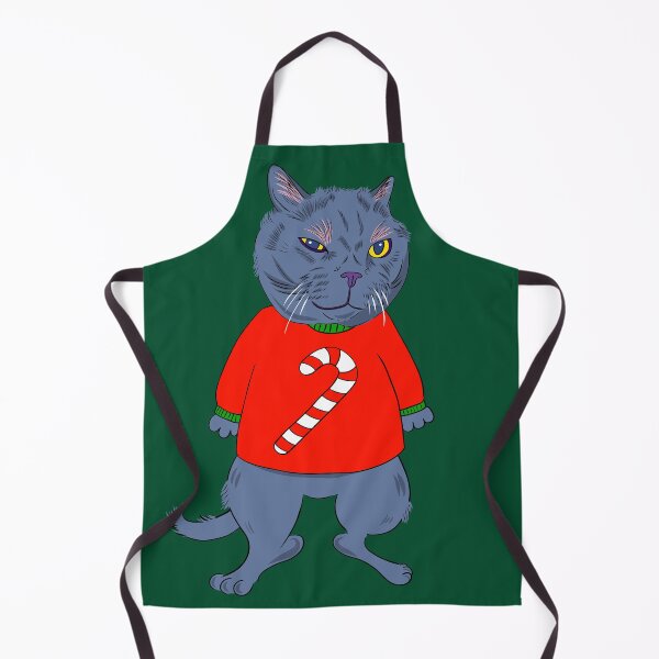Item preview, Cat, British short hair cat, Christmas designed and sold by Amber-Eyes.