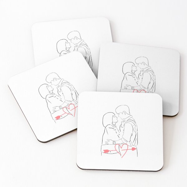 Item preview, Woo Yong Woo & Lee Jun Ho look at each other  sword through heart designed and sold by paintingtour.