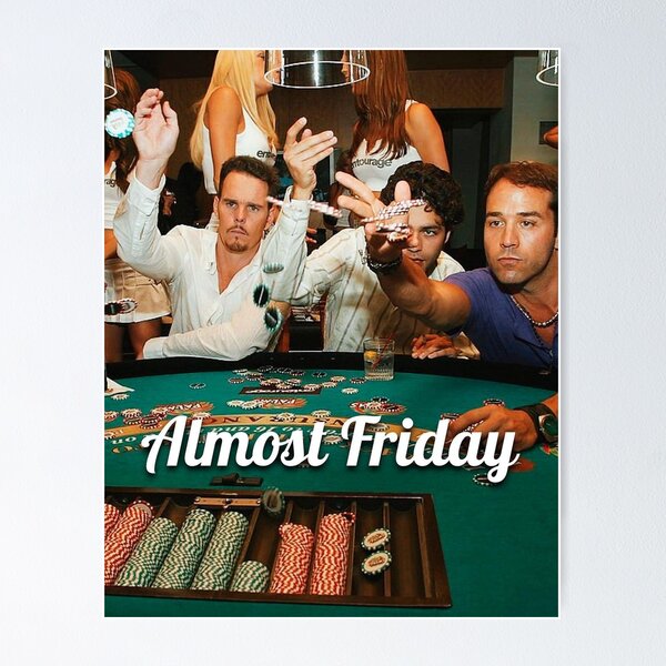 Item preview, Almost Friday Poker designed and sold by ArtifyHub.