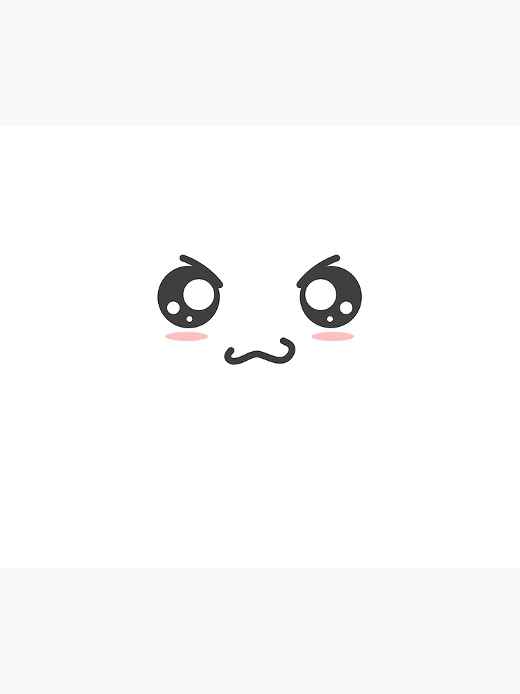 kawaii chibi anime cute face shirt women facial expression