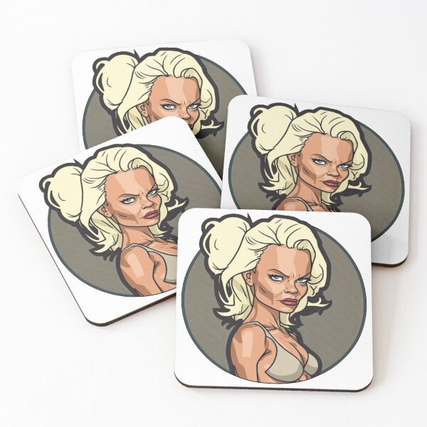 Item preview, Pamela Anderson Cartoon  designed and sold by Eolithic.