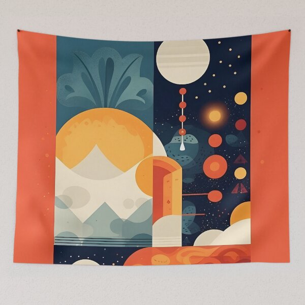 Item preview, Kharma  ELEMENTOS abstract imagination Classic designed and sold by DaytoNightCo.