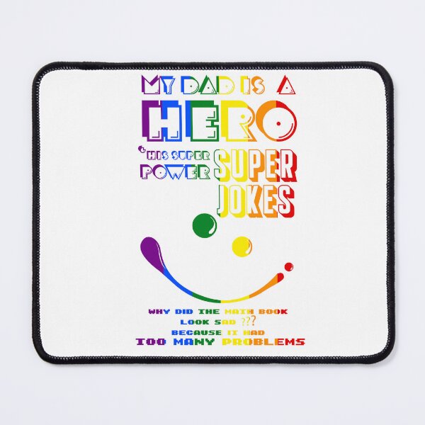 Item preview, LGBTQ My hero dad jokes designed and sold by WHOKNOWS WHATSNEXT.