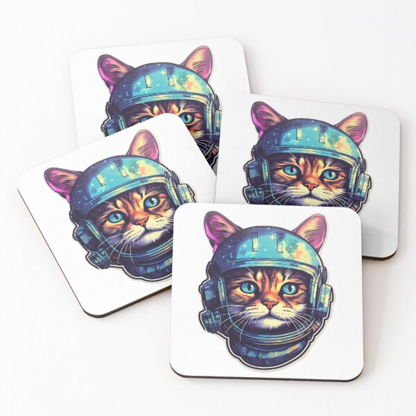 Item preview, astronaut cat designed and sold by Avirona.