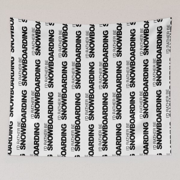Item preview, Id rather be Snowboarding designed and sold by LudlumDesign.