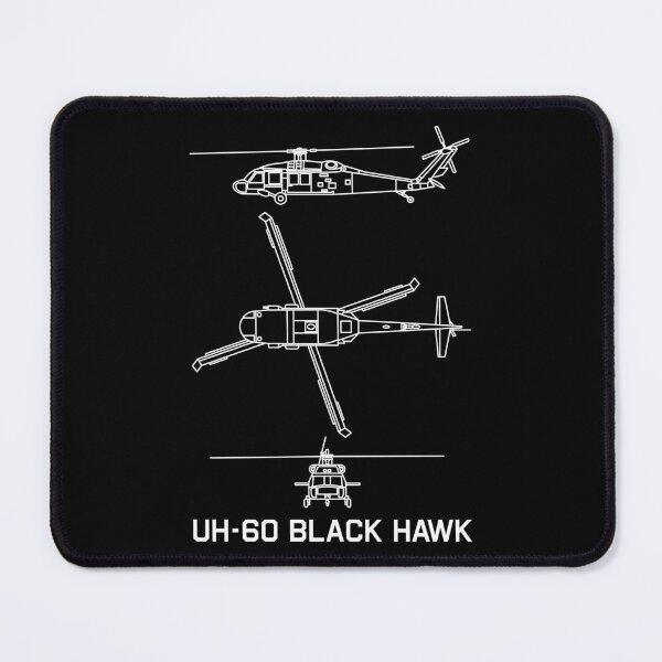 Item preview, UH-60 Black Hawk Military Helicopter Blueprint Diagrams designed and sold by MilitaryMart.