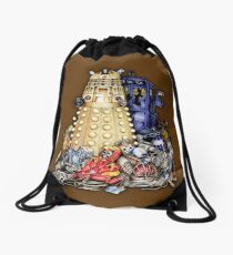 THE BEST terminator in the Universe Drawstring Bag