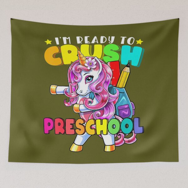 Item preview, Crush Preschool Flossing Unicorn Back To School 	 	  	 designed and sold by esoyeyoz36.